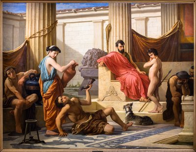 Uddannelse i Sparta af Luigi Mussini