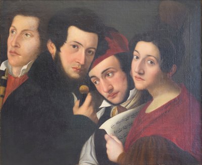 Familieportræt af Luigi Pedrazzi