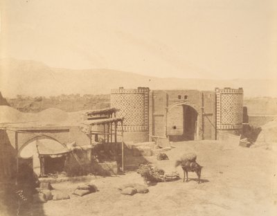 [Gate of Government, Teheran, Iran], 1840