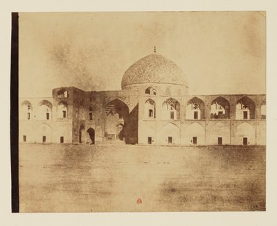 Moske på Isfahan Sheikh Lotfollah -moskéens store plads af Luigi Pesce