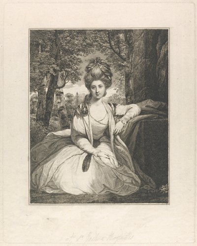 Viscountesse Bayham (bagefter Marchioness Camden) af Luigi Schiavonetti