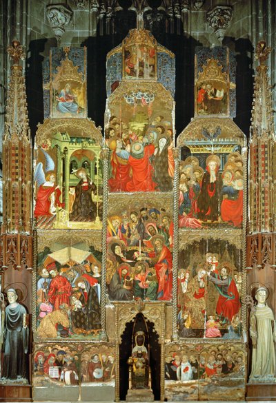 Sankt Marias alter af Luis Borrassa