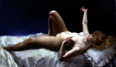 Ung kvinde af Luis Riccardo Falero