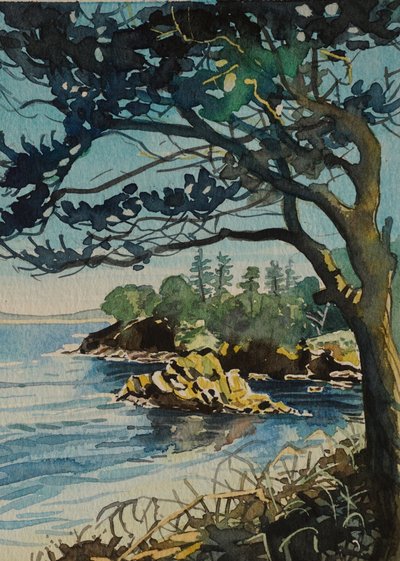 Kystnær Pine Vista af Luisa Millicent