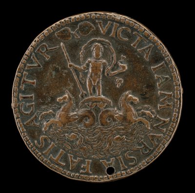 Neptun i en Sea-Car [omvendt]. af Lysippus Junior