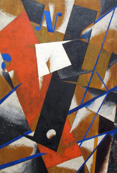 Konstruktion af rumkraft af Lyubov Popova