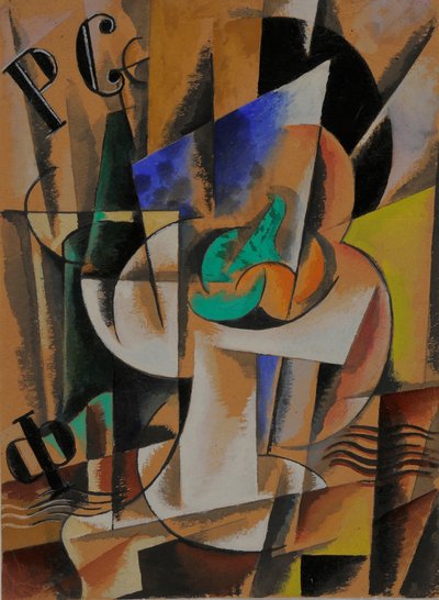 Malerisk komposition, 1921 af Lyubov Sergeevna Popova