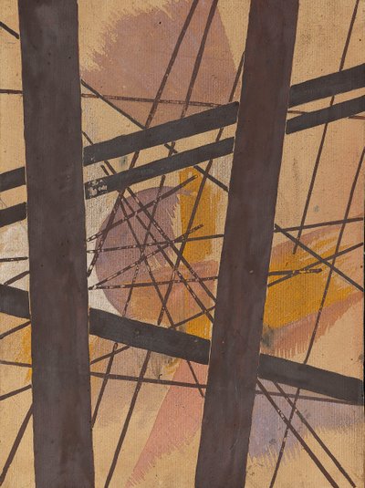Rumstyrkens sammensætning, 1921-1922. af Lyubov Sergeevna Popova
