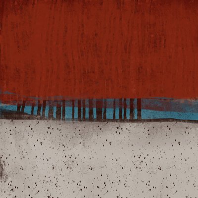 Abstrakt skovhorisont af MANSI SAXENA