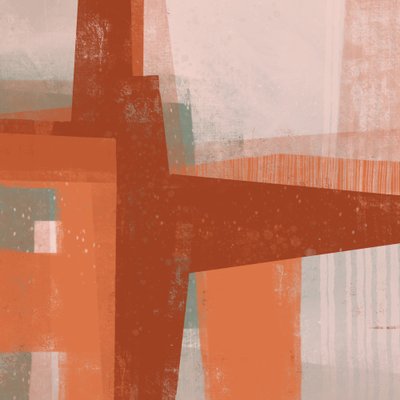 Geometriske rustlag af MANSI SAXENA