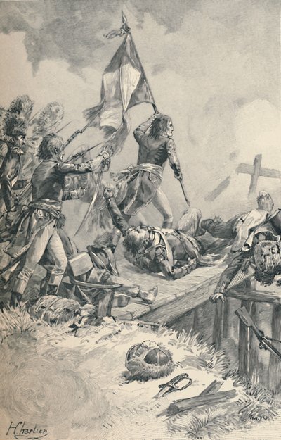 Bonaparte ved Arcole, 1796, 1896 af M. Haider