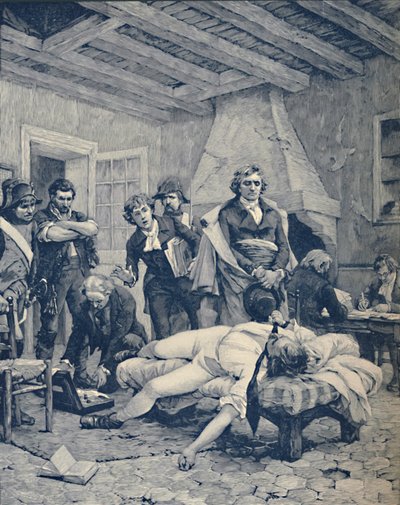 Pichegrus død, 1804, 1896 af M. Haider