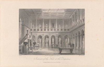 Interiør af Hallen ved Deepdene af M. J. Starling