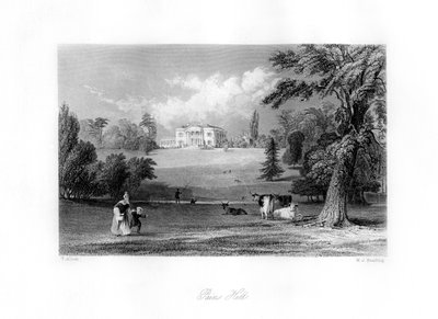 Pains Hill, Surrey, 1800-tallet. af M. J. Starling