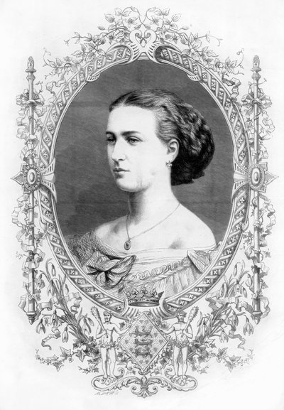 Prinsesse Alexandra 1844-1925, 1862. af M. Jackson