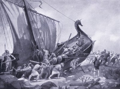 Magnus sejler rundt om Mull of Kintyre AD1098, 1920