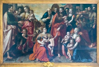 Jesus blandt børn af Maarten de Vos