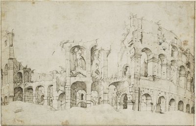 Maarten van Heemskerck - Rom, Colosseum af Maarten van Heemskerck
