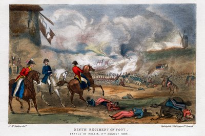 9. Fodregiment, Slaget ved Roleia, Portugal, 17. august 1808. af Madeley