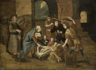 Hyrdernes tilbedelse af Maerten de Vos (copy after)