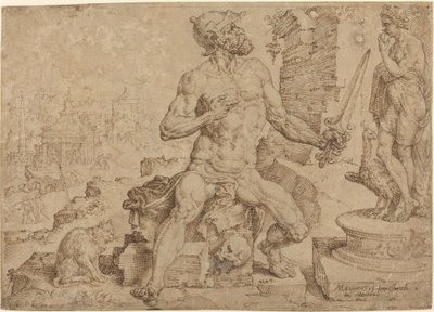 Patriarken Simeon af Maerten van Heemskerck
