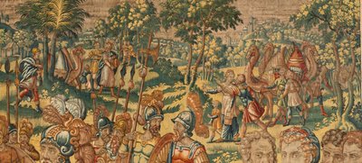 Historien om Gideon, Hebræernes dommer og kriger, slutningen af det 16. århundrede (tæppe) af Maerten van Heemskerck