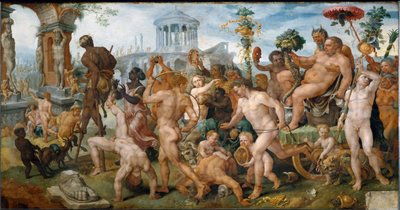 Silenes triumftog (maleri af Maerten van Heemskerck