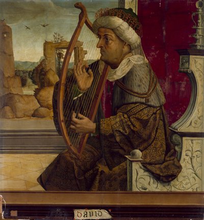 Kong David, ca. 1525 af Maestro de Becerril