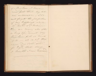 Manuskriptuddrag fra Lady De Lanceys Narrative of the Waterloo Campaign af Magdalene Hall De Lancey
