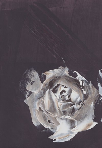 Mørk abstrakt rose af Maira Ribena