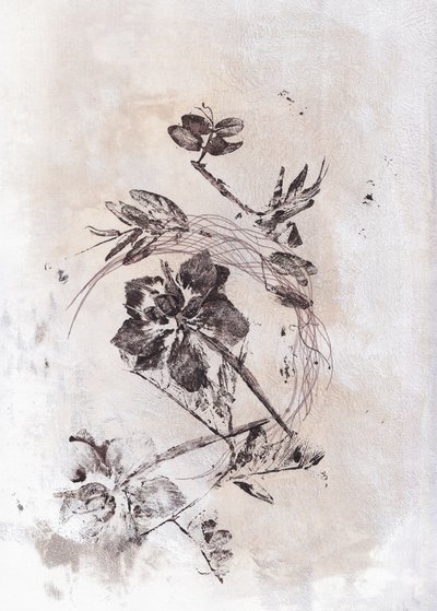 Sepia Botanisk Flow af Maira Ribena