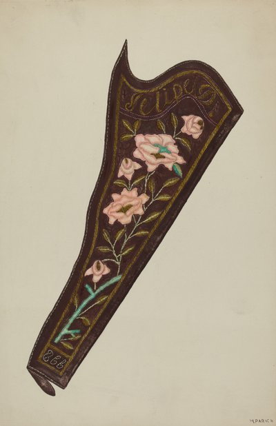 Pistolhylster, 19351942. af Majel G. Claflin