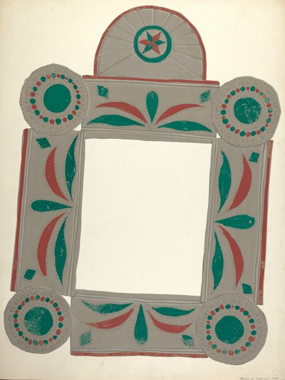 Lockwood malet spejl af Majel G. Claflin