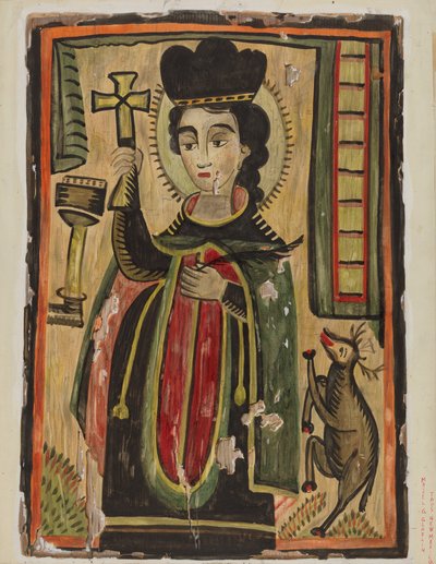 Altertavle - St. Procopius, 19351942. af Majel G. Claflin