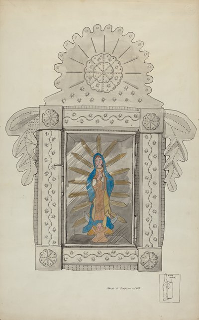 Tinniche indeholdende Guadeloupe-bulk, ca. 1936. af Majel G. Claflin