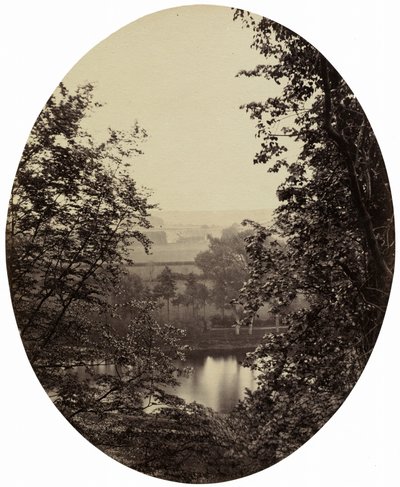 The Banks of the Severn, nær Winterdyne af Major Francis Gresley
