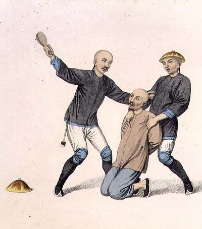 Punishing a Boatman, plade 7 fra 