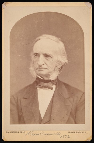 Portræt af Alexis Caswell 1799-1877, 1872. af Manchester Bros
