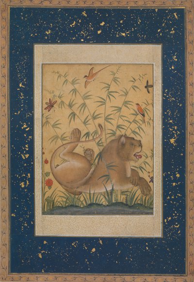 Løve i hvile, ca. 1585. af Mansur