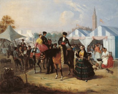 På Sevillas messe af Manuel Cabral y Aguado Bejarano