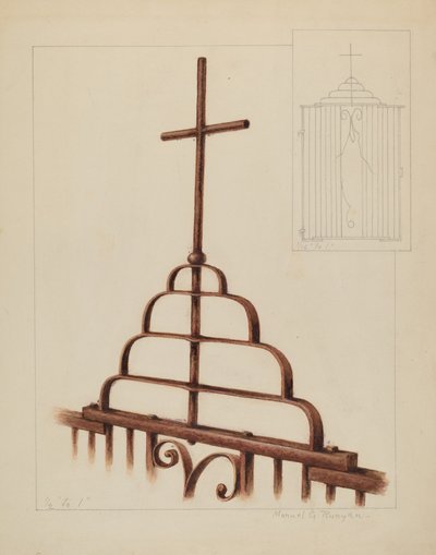 Kors, c. 1937. af Manuel G. Runyan