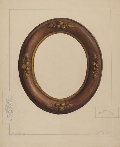 Billedramme, ca. 1936. af Manuel G. Runyan