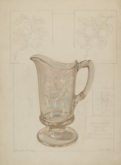 Pitcher, 1937. af Manuel G. Runyan