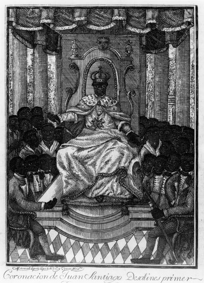 Jean-Jacques Dessalines, kejser af Haiti, 1806 af Manuel Lopez