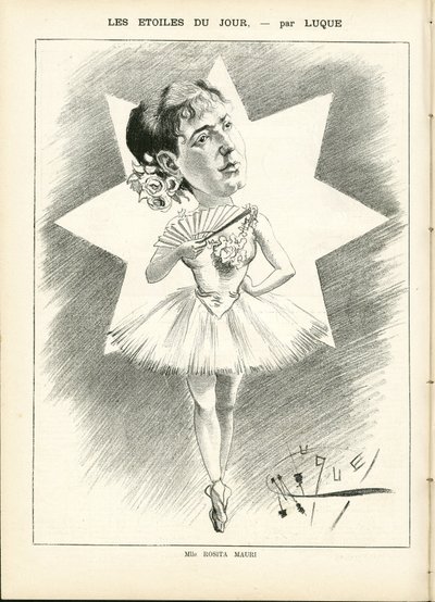 Illustration af Manuel Luque (1854-1919) i La Caricature (1880) af Manuel Luque