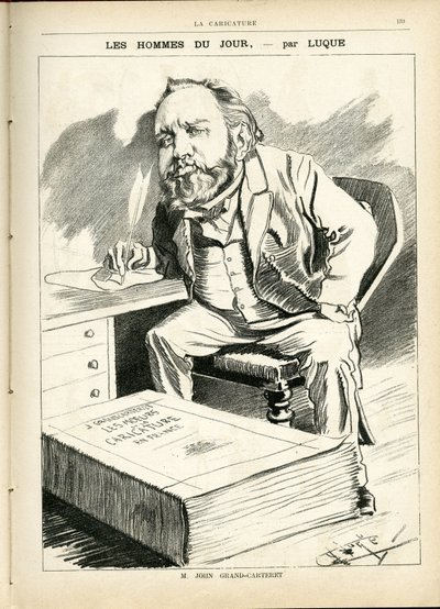 Illustration af Manuel Luque (1854-1919) i La Caricature (1880) af Manuel Luque