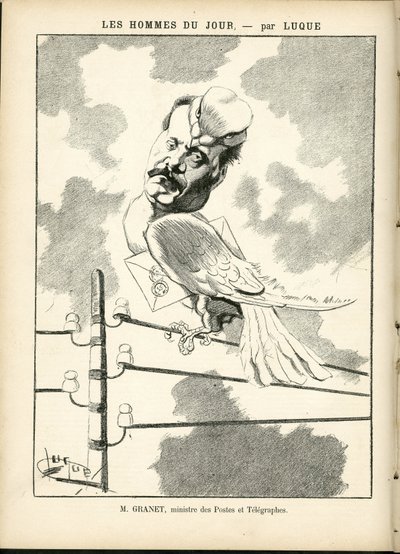 Illustration af Manuel Luque (1854-1919) i La Caricature (1880) af Manuel Luque