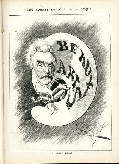 Illustration af Manuel Luque (1854-1919) i La Caricature (1880) af Manuel Luque
