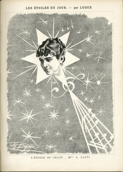 Illustration af Manuel Luque (1854-1919) i La Caricature (1880) af Manuel Luque