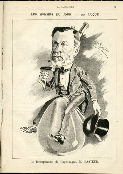 Illustration af Manuel Luque (1854-1919) i La Caricature (1880) af Manuel Luque